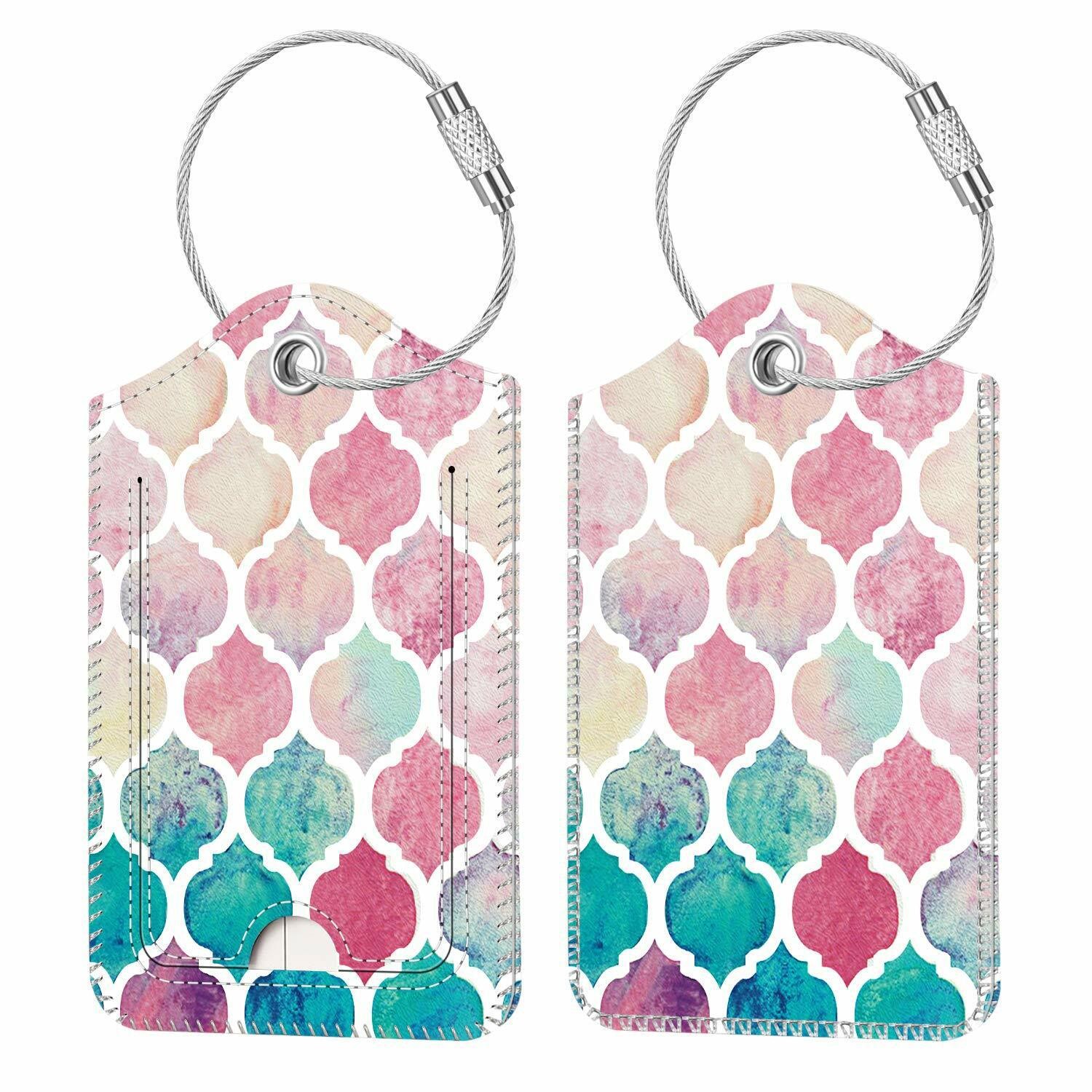 Tags For Travel Bag Suitcase Privacy Cover Id Label With Loo
