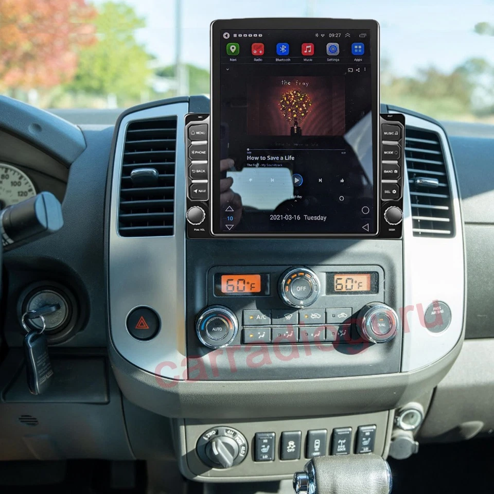 Radio de coche estéreo GPS para Nissan Frontier 2005-2021 Android 13 Carplay 9,7" Foto 2 de 4