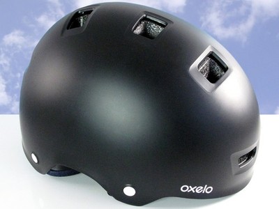 Decathlon Oxelo Fahrradhelm Skateboard- Inliner- Schutzhelm Gr. 55-59 TOP