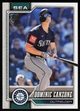 2026 Topps Series 1 Celebration Dominic Canzone #156 Seattle Mariners