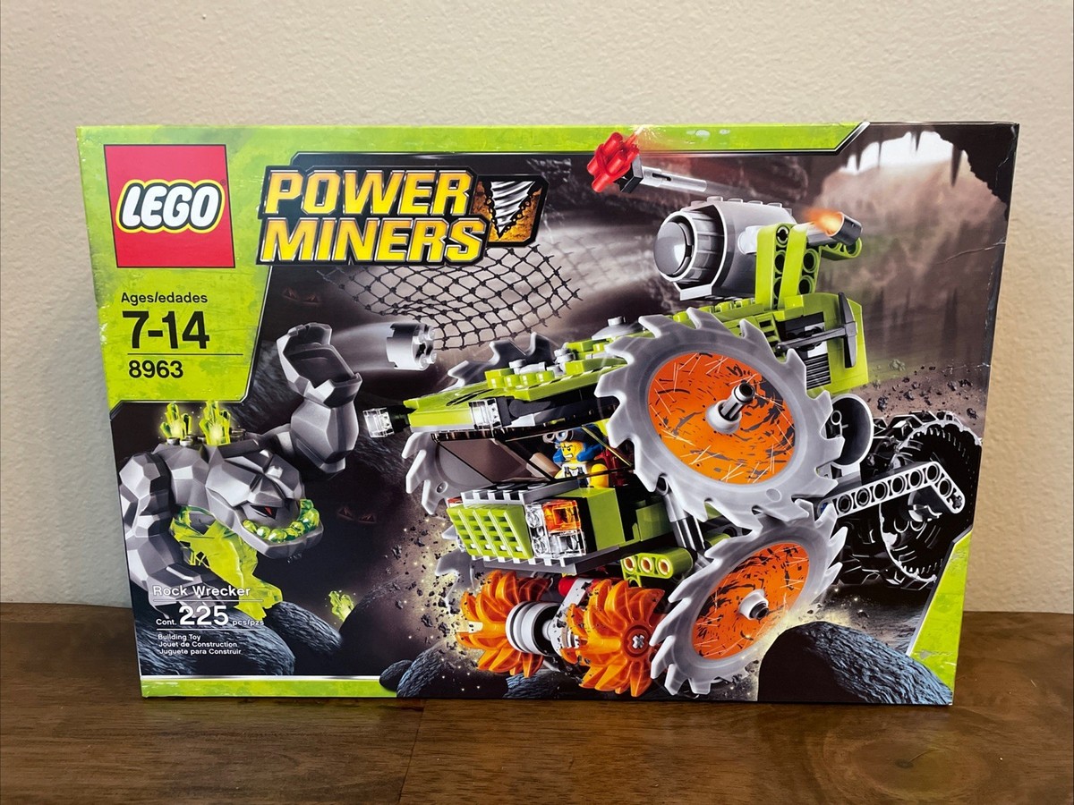 Lego 8963 Power Miners - Rock Wrecker New Factory Sealed Retired