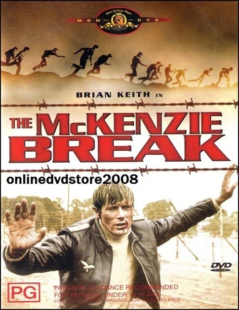 The McKENZIE BREAK (Brian KEITH) World War II WWII POW Escape Film DVD NEW Reg 4 - Picture 1 of 2