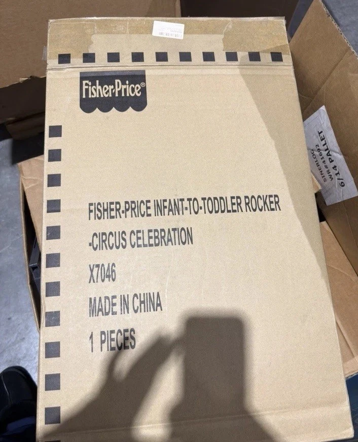 Fisher-Price Bebé a Niño Pequeño Rocker Circo Celebración X7046 Nuevo en Caja Foto 2 de 3