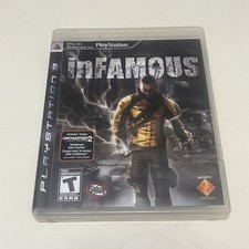 inFamous Sony PlayStation 3 PS3 Open World Action Game Sucker Punch 2009 CIB