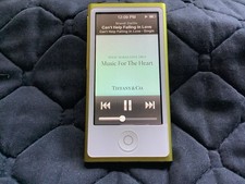 iPod Nano 7th Gen A1446 , 16GB - Yellow. FM Radio, Bluetooth, Touch.