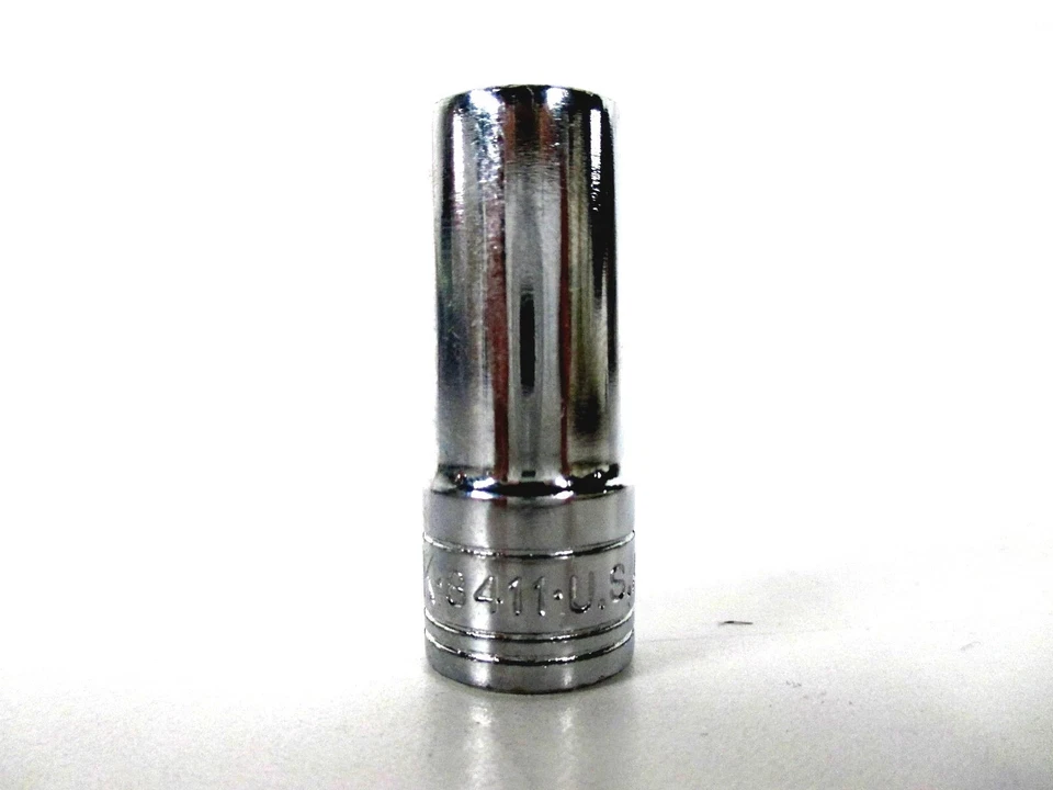 SK11mm Drive 6 Pt Standard Fractional Socket 8411 3/8 Dr *Made In The USA* - Image 1 of 1