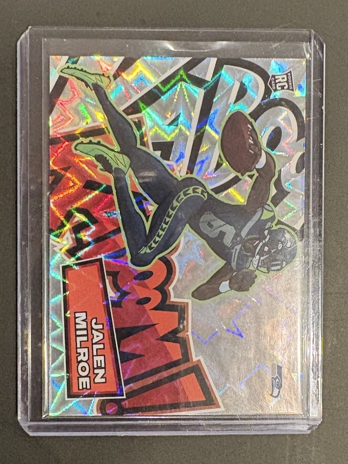 2025 Panini Absolute - Kaboom! Horizontal Jalen Milroe #13 (RC)
