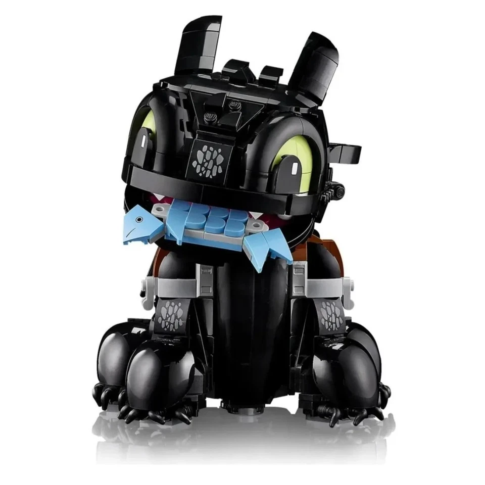 10375 Cómo entrenar a tu dragón noche desdentada furia bloque juguete modelo regalo de Navidad Foto 4 de 4