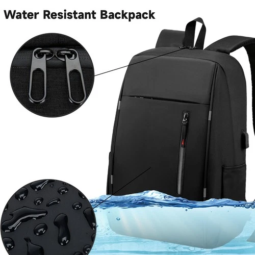 Large Anti-Theft Nylon Backpack, photo 4