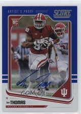 2018 Score Rookies Artist's Proof Signatures /35 Ian Thomas #338 Auto lz7