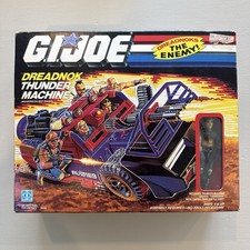 SEALED G.I. Joe Dreadnok Thunder Machine Truck with Thrasher Figure Boxed 1985