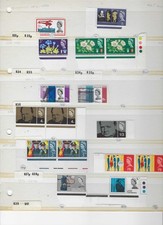 Product Image: GB 1963 to 1970 Commemorative stamps mint (220 stamps in all) many in blocks