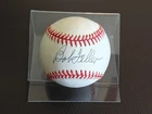 Bob Feller Signed Autograph Baseball Cleveland Indians HOF Official AL Ball