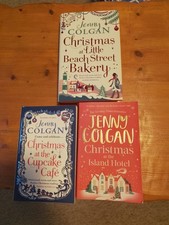 3 JENNY COLGAN BOOKS JOBLOT BUNDLE-XMAS CUPCAKE CAFE,ISLAND HOTEL,BEACH BAKERY