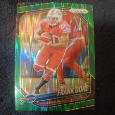 2025 Panini Prizm Exclusive Green Flash Prizm Frank Gore