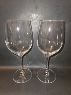 2 RIEDEL Wine Glasses, Crystal, 7.75'' x 2.25'' 12oz, AUSTRIA Excellent Condition 