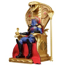 G.I. Joe Classified 221 Hooded King Cobra Commander Figure w Throne Set Presale
