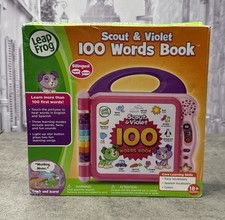 LeapFrog Scout and Violet 100 Words Book ,Early Vocabulary,Colors