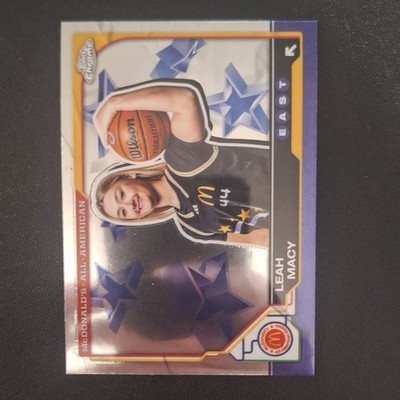 Topps 2025 Chrome McDonald's All American Leah Macy East #62 Basketball Card