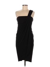 Suzi Chin for Maggy Boutique Women Black Cocktail Dress 6