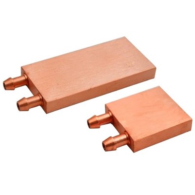 Thin Aluminum Chip GPU Refrigerating Head With Bronze Center