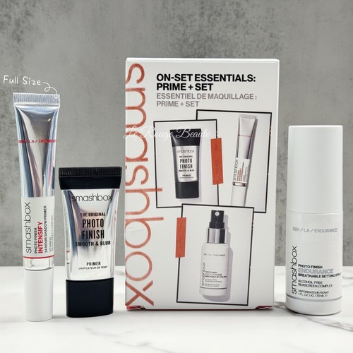 Smashbox Set - Photo Finish Intensify Shadow Primer Full Size + 2 Travel Primer - Bild 1 von 3