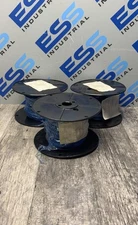 (LOT OF 3) HOUSTON WIRE & CABLE 60FT. 4GA 1C UL1283 420/STR BC BLK WIRE SPOOL
