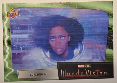 Bursting In 2022 UpperDeck Marvel Studios Wanda Vision /225 