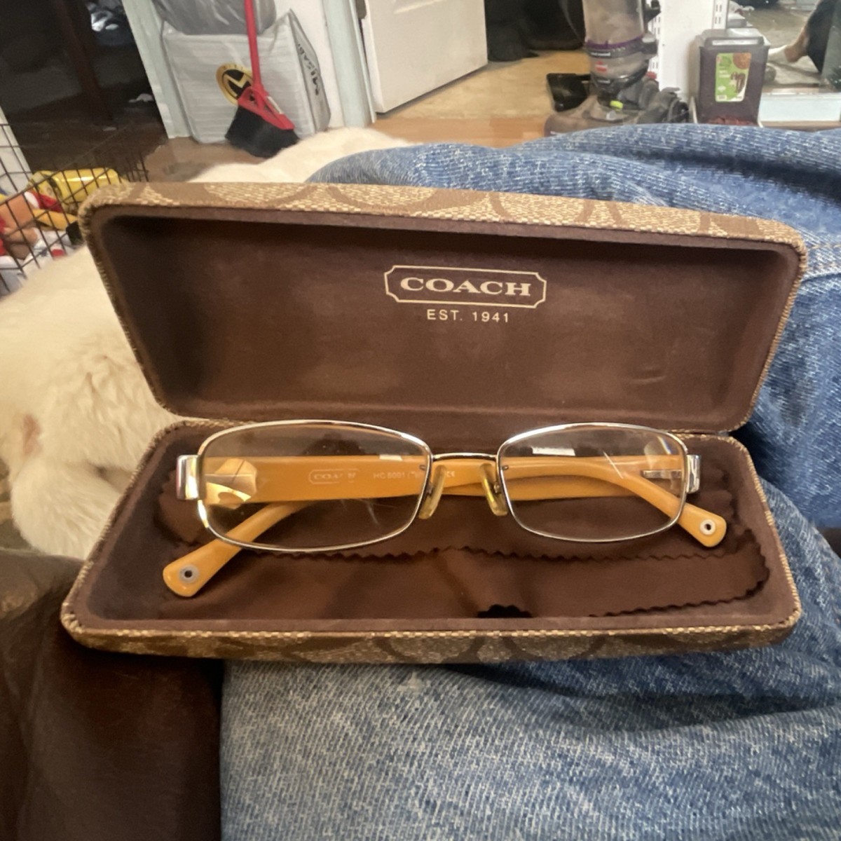 Coach HC5001 Taryn 9023 Dark Brown Tortoise Full Rim 