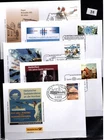 = GERMANY - 5 FDC - SHIPS - POPE - FAMOUS PEOPLE - CULTURE