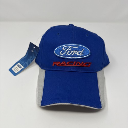 DP Racing Ford Motor Company Ford Racing Nascar Blue Hat Adjustable NEW