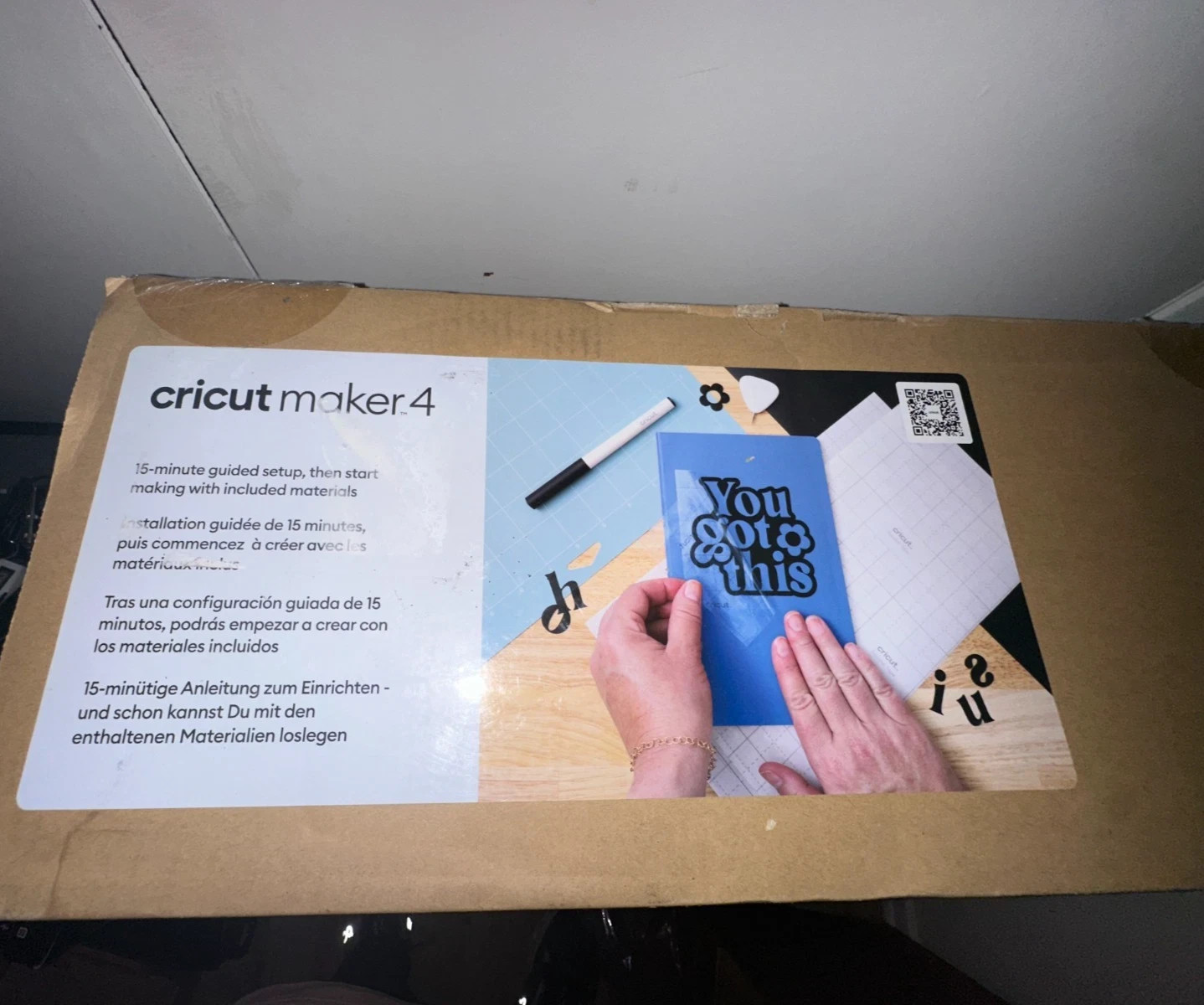 Cricut Maker 4 Smart Cutting Machine DIY Vinyl Paper Fabric Cutter New Sealed