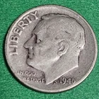 1946 P Roosevelt 90% Silver Dime **Fine-EF +**  with Free Shipping