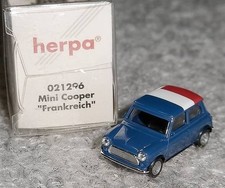 1/87 MINI COOPER France Mini Cooper Flag HERPA