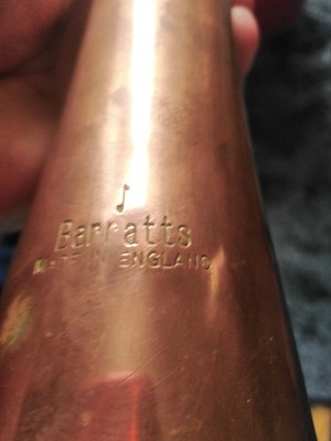 Barratts Bb Kupfer/Messing Bugle