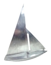 Nauticalia London Vintage Metal Ship Medium Freestanding Decor Boat Modern