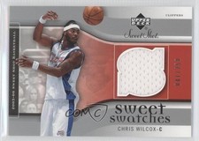 2005-06 Upper Deck Sweet Shot Sweet Swatches 41/250 Chris Wilcox #SW-WI 0c2
