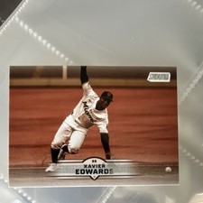2025 Topps Stadium Club Xavier Edwards - Sepia Miami Marlins Baseball Card #107