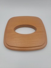 Longaberger Basket Tall Tissue LID Warm Brown LID 58491