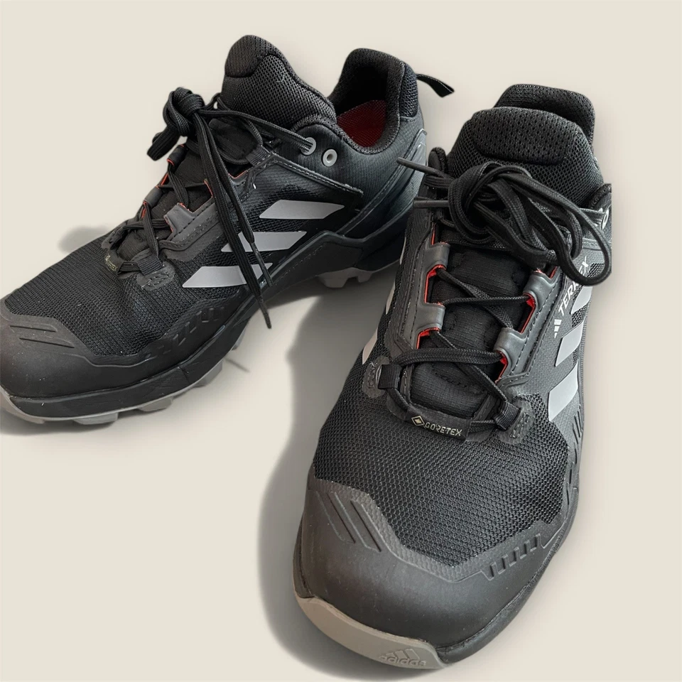 Adidas Terrex Swift R3 Gore-Tex – Größe 44 – Schwarz/Orange – Continental Grip - Bild 4 von 4