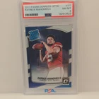 Panini 2017 Donruss Optic Patrick Mahomes II Rated Rookie #177 Chiefs PSA 8