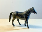 Marx 1950/60's 60mm ORIGINAL standing black horse.