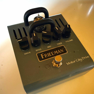 Friedman Motor City Drive Verzerrer/Overdrive Pedal analog für E Gitarre
