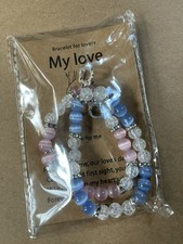 Magnetic Cute Cat Couple/Bsf Bracelet, - New