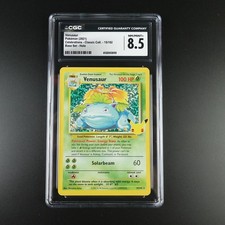CGC 8.5 Venusaur 15/102 Pokemon Celebrations Classic Collection Graded Card