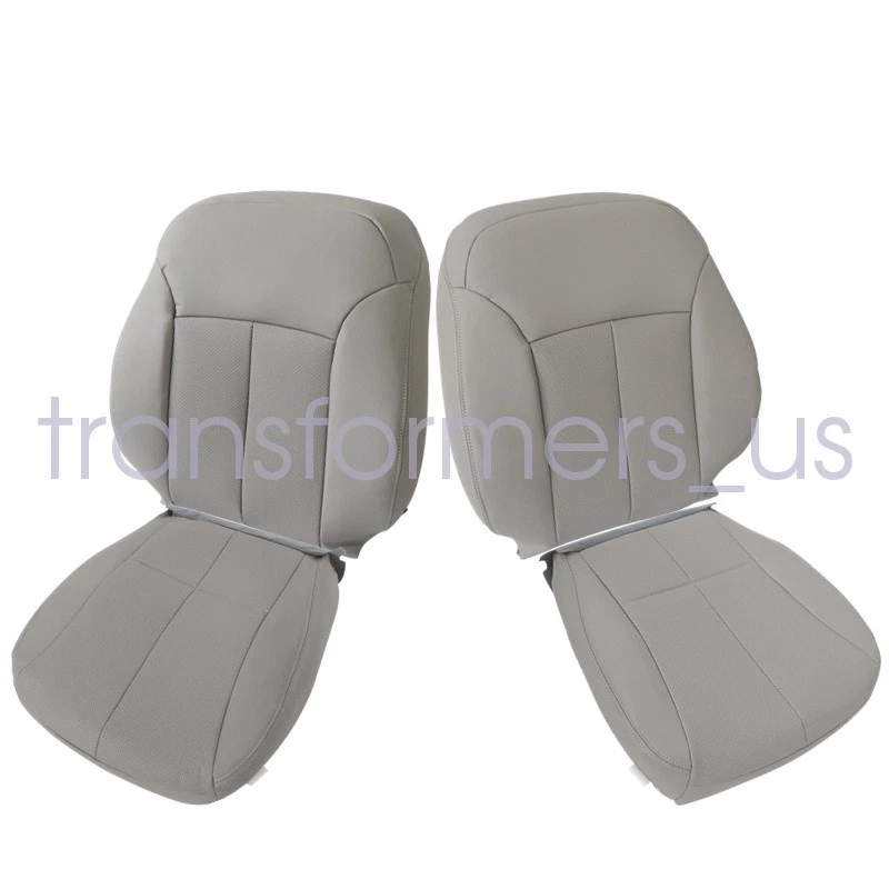 For 2009-2013 Subaru Forester Side Bottom & Back Perf Leather Seat Cover Gray Foto 3 de 4