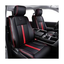 Leather Seat Covers Custom Fit for Tundra 2026 2025 2024 2023 2022 CrewMax SR...