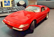 Modellino auto Techno Giodi Ferrari 365 GTB/4 Daytona 1/18 pressofuso - rosso - vintage