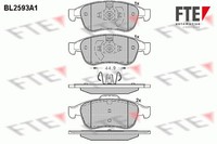 Fte Bremsbelagsatz Scheibenbremse 9010844 FüR Renault Megane 3 BZ0 DZ0 KZ0 Clio