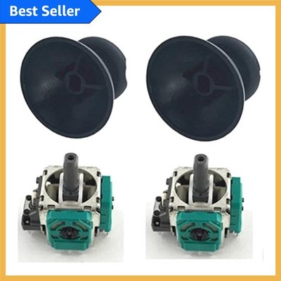 Precision 3D Analog Joystick and Mushroom Grip Set for Switch NS Pro Controller